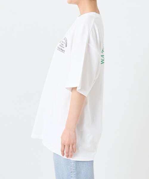 FREAK'S STORE（フリークスストア）の「FISH TEE/フィッシュTシャツ（Tシャツ/カットソー・レディース・ブラック/オフホワイト・ﾌﾘ-）」の13枚目の写真