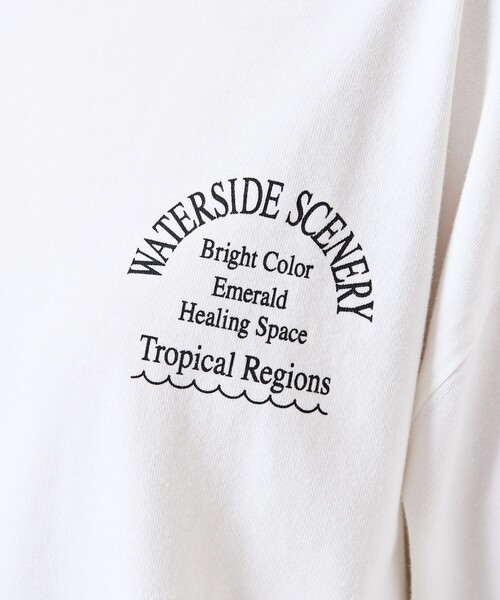 FREAK'S STORE（フリークスストア）の「FISH TEE/フィッシュTシャツ（Tシャツ/カットソー・レディース・ブラック/オフホワイト・ﾌﾘ-）」の17枚目の写真
