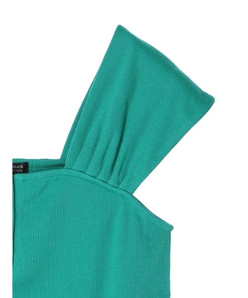 Sugar spoon(シュガースプーン)の「・SUGAR SPOON リブフレンチタンク(タンクトップ・レディース・ブラック/イエロー/グリーン/オフホワイト・FREE)」の16枚目の写真