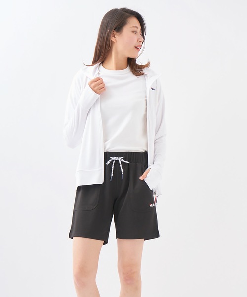 FILA(フィラ)の「【FILA:フィラ】レディース水陸両用ジャージボードショーツ(その他パンツ・レディース・杢グレー/ブラック/ブラウン/ネイビー・MEDIUM/X-LARGE/LARGE)」の6枚目の写真