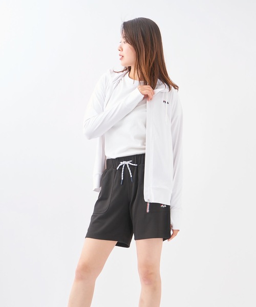 FILA(フィラ)の「【FILA:フィラ】レディース水陸両用ジャージボードショーツ(その他パンツ・レディース・杢グレー/ブラック/ブラウン/ネイビー・MEDIUM/X-LARGE/LARGE)」の7枚目の写真