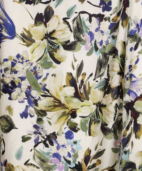 le.coeur blanc（ルクールブラン）の「IPEKER アートフラワーフレアスカート（スカート・レディース・グリーン系その他/ホワイト系その他2・38/36）」の20枚目の写真