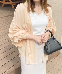 2WAYシアーチュニックブラウス【ZOZOTOWN限定アイテム】