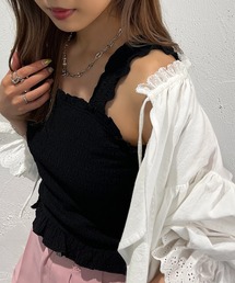シャーリングキャミ【ZOZOTOWN限定アイテム】