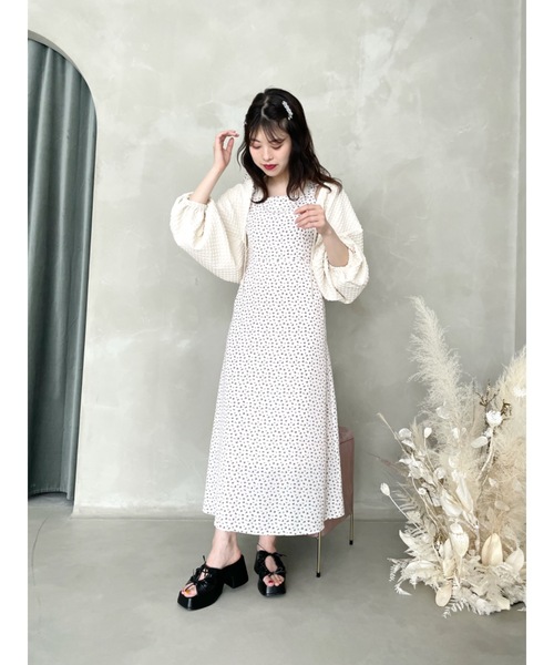 jumelle（ジュメロ）の「ポコポコボレロ（カーディガン/ボレロ・レディース・アイボリー・FREE）」の10枚目の写真