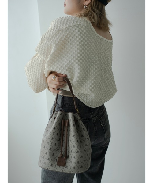 jumelle（ジュメロ）の「ポコポコボレロ（カーディガン/ボレロ・レディース・アイボリー・FREE）」の13枚目の写真