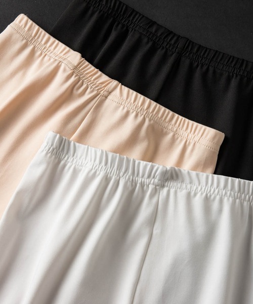SAISON DE PAPILLON（セゾンドパピヨン）の「【お登録者数2.4万人突破】Y字ラインカバーペチコート付きインナーペチパンツ（インナーウェア/肌着・レディース・ホワイト/ブラック/ベージュ・フリー）」の19枚目の写真