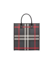 BURBERRY（バーバリー）の「チェック＆レザー トート（トート