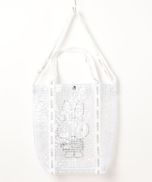 MOOMIN(ムーミン)の「MOOMIN / ムーミン miffy / ミッフィー ショルダーバッグ クリア MF6125MM6117 18 WNI(ショルダーバッグ・レディース・その他1/その他2/その他3・FREE)」の5枚目の写真