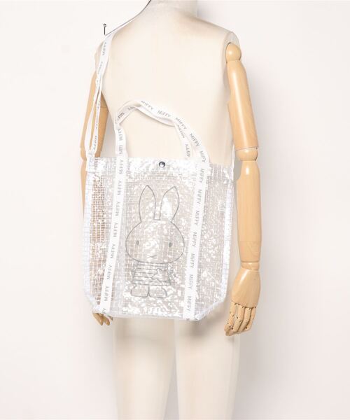 MOOMIN(ムーミン)の「MOOMIN / ムーミン miffy / ミッフィー ショルダーバッグ クリア MF6125MM6117 18 WNI(ショルダーバッグ・レディース・その他1/その他2/その他3・FREE)」の4枚目の写真