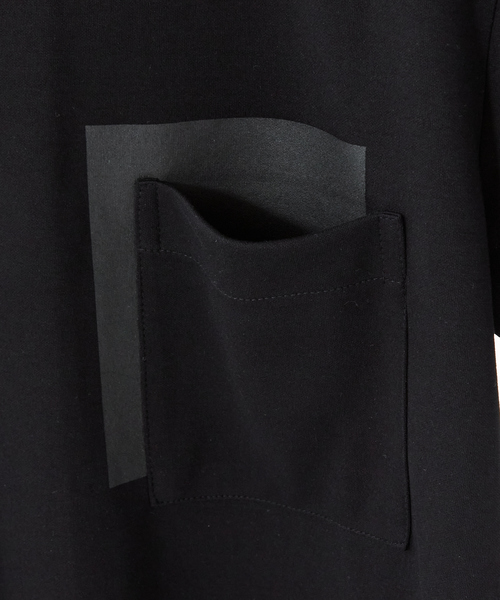 5351 POUR LES HOMMES（ゴーサンゴーイチプールオム）の「ダブルポケット半袖Tシャツ（Tシャツ/カットソー・メンズ・ホワイト/ブラック/チャコールグレー・46/48/50/44）」の7枚目の写真