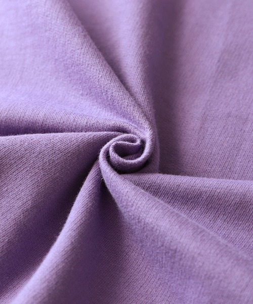 reca（レカ）の「リンガーTシャツ（Tシャツ/カットソー・レディース・ブラック/ベージュ/パープル/チャコールグレー/オートミール/ブラック系その他/グレー系その他・FREE）」の11枚目の写真