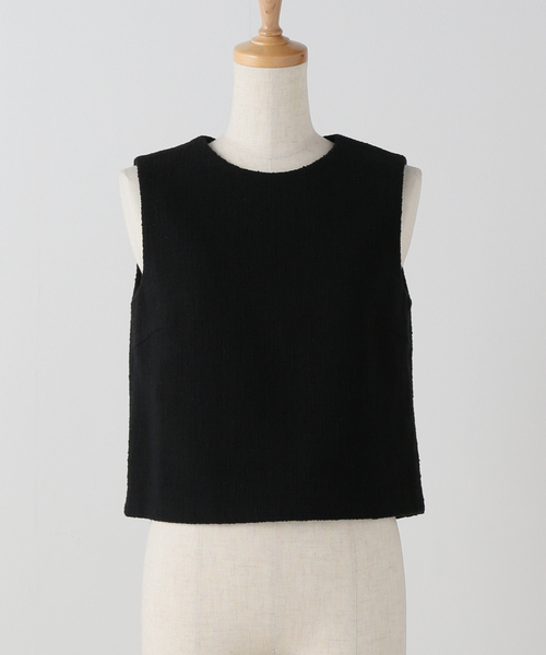Deuxieme Classe（ドゥーズィエムクラス）の「*Tweed Cropped ブラウス