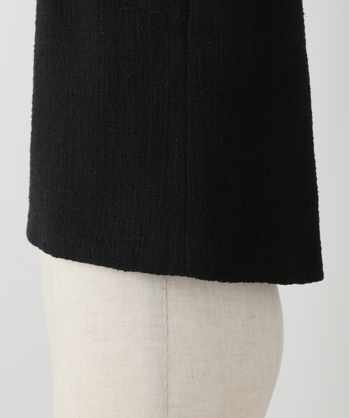 ドゥーズィエムクラスTweed Cropped ブラウス (BK) Deuxieme Classe（ドゥーズィエムクラス）の「*Tweed Cropped ブラウス