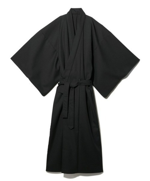 Snow Peak(スノーピーク)の「OUTDOOR KIMONO Pe Serge(着物・メンズ・ブラック/グレー・LARGE/MEDIUM/X-LARGE/2/SMALL/1)」の3枚目の写真