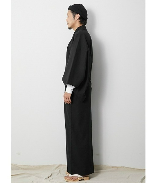 Snow Peak(スノーピーク)の「OUTDOOR KIMONO Pe Serge(着物・メンズ・ブラック/グレー・LARGE/MEDIUM/X-LARGE/2/SMALL/1)」の15枚目の写真