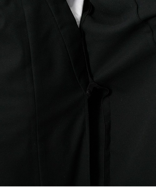 Snow Peak(スノーピーク)の「OUTDOOR KIMONO Pe Serge(着物・メンズ・ブラック/グレー・LARGE/MEDIUM/X-LARGE/2/SMALL/1)」の7枚目の写真