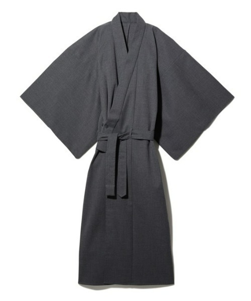 Snow Peak(スノーピーク)の「OUTDOOR KIMONO Pe Serge(着物・メンズ・ブラック/グレー・LARGE/MEDIUM/X-LARGE/2/SMALL/1)」の4枚目の写真