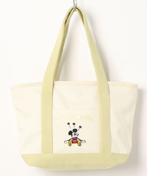 Disney（ディズニー）の「スウェットミニトート（トートバッグ・レディース・レッド/ピンク/ブラック/ネイビー/グリーン/マスタード・FREE）」の2枚目の写真