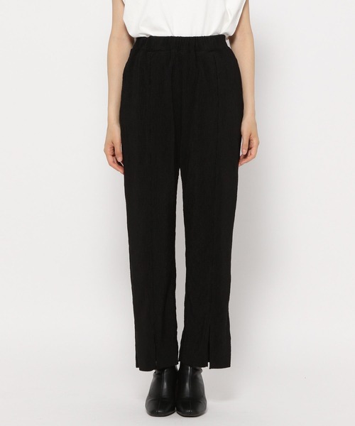 LOWRYS FARM（ローリーズファーム）の「ヨウリュウＦスリットパンツ　156681（その他パンツ・レディース・ブラック/ブラウン/ブルー/アイボリー・FREE/SHORT）」の11枚目の写真