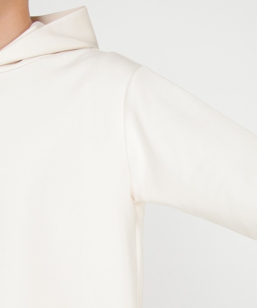 ikka(イッカ)の「【抗菌防臭/吸水速乾】セイケツダンボールプルパーカー【消臭】(パーカー・メンズ・チャコールグレー/ネイビー/オフホワイト/グリーン・S/M/L/XL)」の17枚目の写真