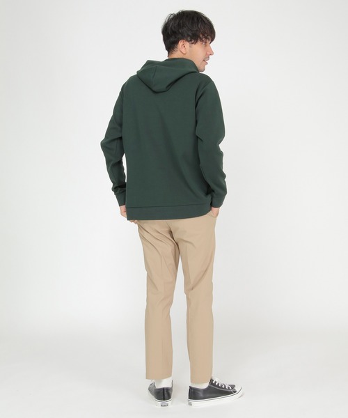 ikka(イッカ)の「【抗菌防臭/吸水速乾】セイケツダンボールプルパーカー【消臭】(パーカー・メンズ・チャコールグレー/ネイビー/オフホワイト/グリーン・S/M/L/XL)」の6枚目の写真