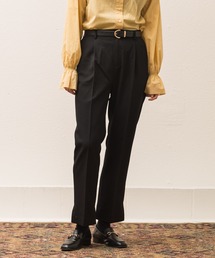 ALLUMER | グラシエウォームサイドスリットスラックス(スラックス)