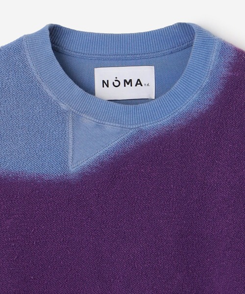 NOMA t.d.（ノーマティーディー）の「NOMA t.d. |  ハンドダイツイストスウェット Purple MEN（スウェット・メンズ・パープル系その他・4/3）」の8枚目の写真