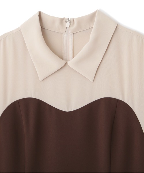 PROPORTION BODY DRESSING（プロポーションボディドレッシング）の「ドッキングマーメイドワンピース / 1212240907（ワンピース・レディース・ベージュ/ブラウン/ダークグレー・SMALL/MEDIUM）」の16枚目の写真