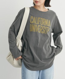 Green　Parks | ピグメントロゴ裾ラウンドプルオーバー＊(Tシャツ/カットソー)