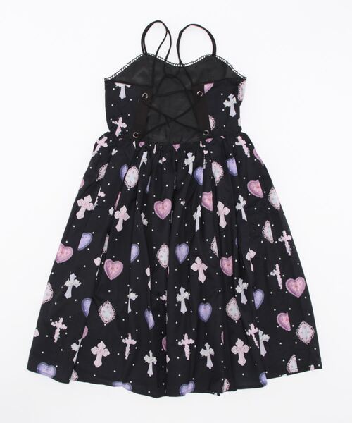 axes femme（アクシーズファム）の「ロージークロスジャンスカ