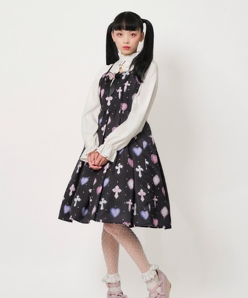 送料無料☆タグ付き クロスモチーフジャンスカ 黒 axes femme ゴスロリ クロスモチーフジャンスカ | axes femme online shop