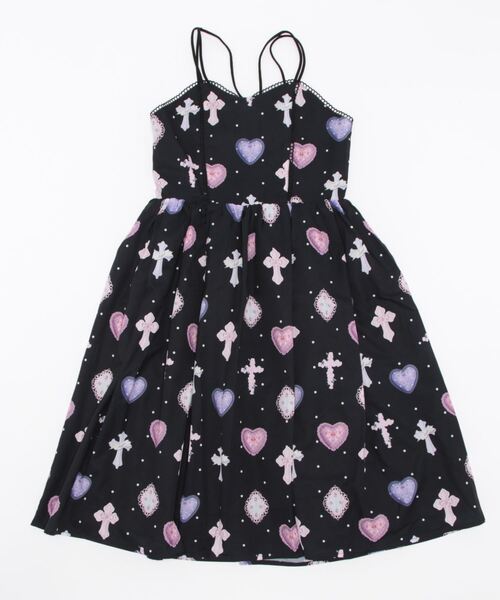 axes femme（アクシーズファム）の「ロージークロスジャンスカ