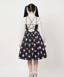 axes femme（アクシーズファム）の「ロージークロスジャンスカ