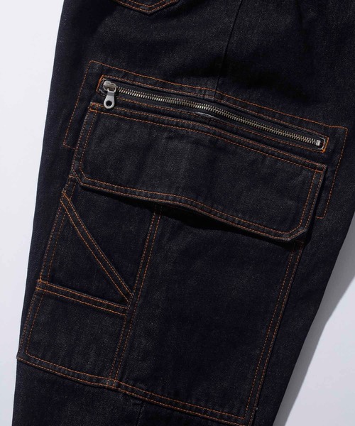 XLARGE（エクストララージ）の「EMBROIDERED DENIM CARGO PANTS