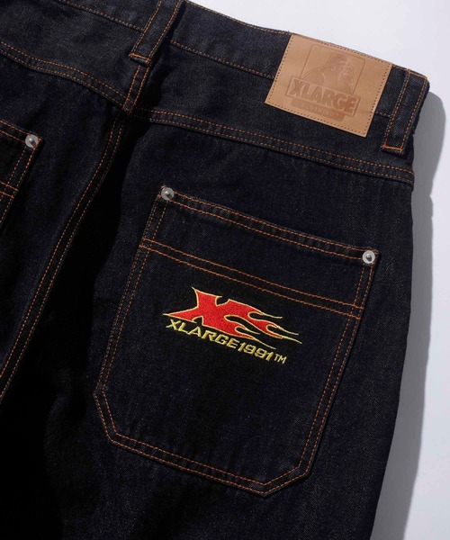 パンツ EMBROIDERED DENIM CARGO PANTS XLARGE（エクストララージ）の「EMBROIDERED DENIM CARGO PANTS