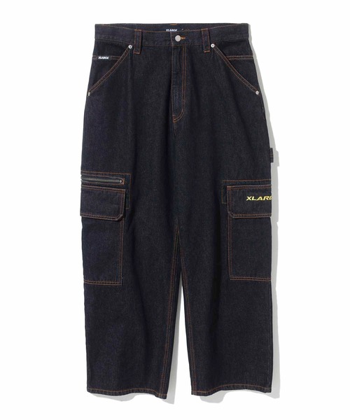 XLARGE（エクストララージ）の「EMBROIDERED DENIM CARGO PANTS
