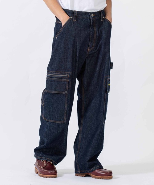 XLARGE（エクストララージ）の「EMBROIDERED DENIM CARGO PANTS