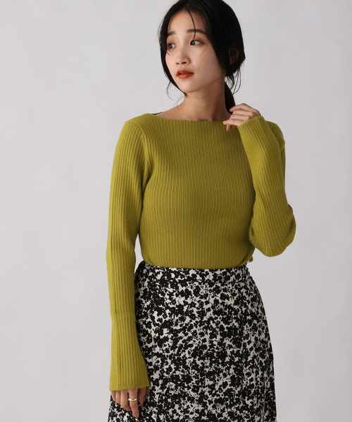 Мページです A part by（アパートバイ）の「14GフレアスリーブPO 296109（ニット