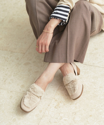 LE TALON | 3.5cmファーローファーパンプス(パンプス)