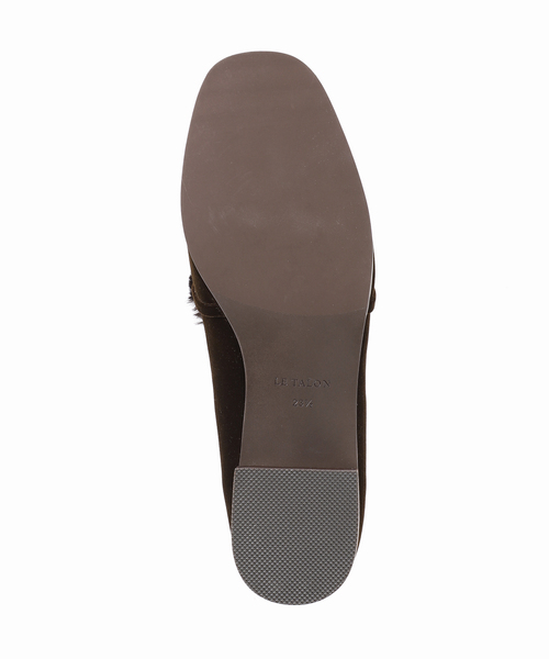 LE TALON(ルタロン)の「3.5cmファーローファーパンプス(パンプス・レディース・ブラウン/アイボリー/グレー・23.5cm/24cm/23cm/24.5cm/22.5cm/22cm/25cm)」の6枚目の写真