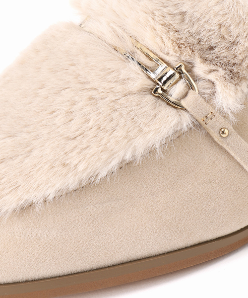 LE TALON(ルタロン)の「3.5cmファーローファーパンプス(パンプス・レディース・ブラウン/アイボリー/グレー・23.5cm/24cm/23cm/24.5cm/22.5cm/22cm/25cm)」の8枚目の写真