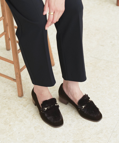 LE TALON(ルタロン)の「3.5cmファーローファーパンプス(パンプス・レディース・ブラウン/アイボリー/グレー・23.5cm/24cm/23cm/24.5cm/22.5cm/22cm/25cm)」の19枚目の写真