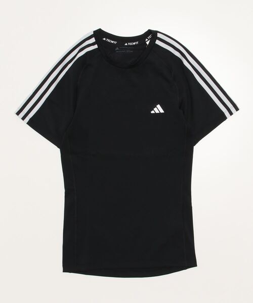 adidas(アディダス)の「アディダス adidas MTF3STシャツ(Tシャツ/カットソー・メンズ・ブラック・S/M/LL/3L/L)」の1枚目の写真