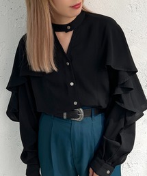 apres jour mignon | カッティングブラウス【ZOZOTOWN限定アイテム】(シャツ/ブラウス)