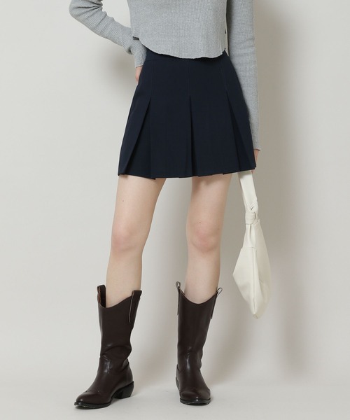 ALAND（エーランド）の「3.3 Field Trip／A-LINEプリーツミニスカート 2164223（スカート・レディース・ベージュ/ネイビー/アイボリー・FREE）」の11枚目の写真