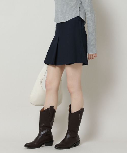 ALAND（エーランド）の「3.3 Field Trip／A-LINEプリーツミニスカート 2164223（スカート・レディース・ベージュ/ネイビー/アイボリー・FREE）」の15枚目の写真