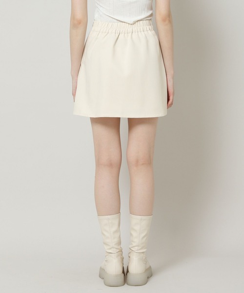 ALAND（エーランド）の「3.3 Field Trip／A-LINEプリーツミニスカート 2164223（スカート・レディース・ベージュ/ネイビー/アイボリー・FREE）」の6枚目の写真