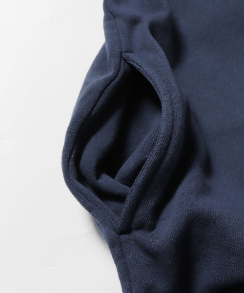 Russell Athletic（ラッセルアスレティック）の「Russell Athletic/ラッセルアスレティック University of Michigan Bookstore Sweat Hoodie フーディー（パーカー・メンズ・ネイビー/グレー/オフホワイト・XL/M/L）」の12枚目の写真