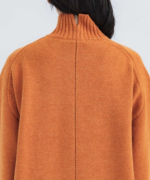 ♡ゴリさま♡CINOH/チノ/ボリュームタートルネックベスト 秋のはじめに〈CINOH/チノ〉ウールニットシリーズ｜ビームス ハウス